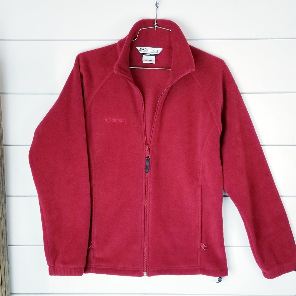 Columbia Women's fleece zip up like new!
